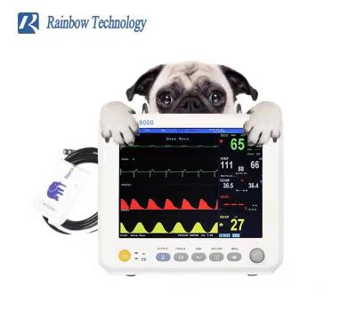 Chine Moniteur de paramètre multi vétérinaire portatif équipement vétérinaire de clinique de 8 pouces à vendre