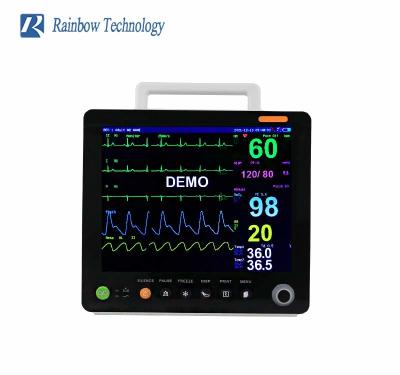 Chine ISO13485 FSC a délivré un certificat le moniteur patient modulaire pour la clinique d'hôpital à vendre