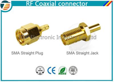 China De mannelijke Coaxiale Schakelaar van de Stopsma Rechte Golfplaat rf voor RG174 hoogste-sma-1 Te koop