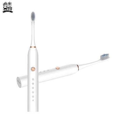 China OEM One Generation Electric Toothbrush Battery Powered Soft Hair Sound Wave Waterproof Rechargeable for sale