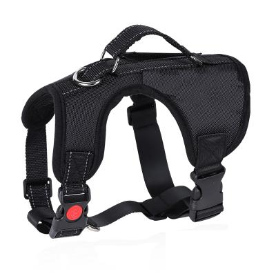 China Sustainable Reflective Fluorescent Adjustable Dog Harness / Pet Harness For Dog / Retractable Dog Lead for sale