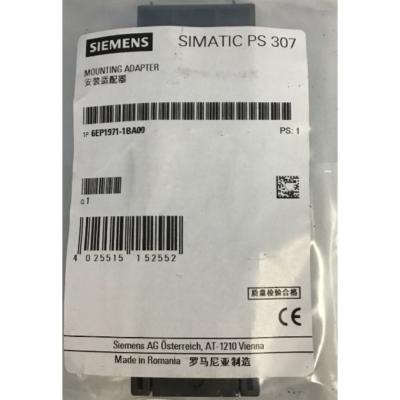 중국 SIEMENS 6EP1971-1BA00 SIMATIC S7-300, MOUNTING ADAPTER FOR SNAPPING THE PS307 ONTO STANDARD MOUNTING RAIL 35X15/7.5 판매용