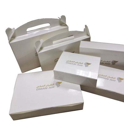 China Disposable custom paper boxes lunch box gift paper packaging storage box for gift set for sale