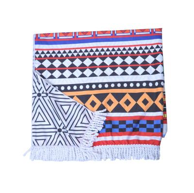 China Custom High Quality Beach Towel QUICK DRY Microfiber Logo Sand Free Beach Towel for sale