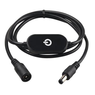 China Dimmer Switch Male to Female 5.5x2.1mm DC Extension Cable for Led Strip Lights Lamps for sale