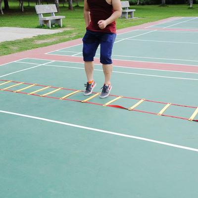 China Morden Agility Ladder Agility Training Ladder Speed Flat Rang With Carry Bag 6M 12 PIECES for sale