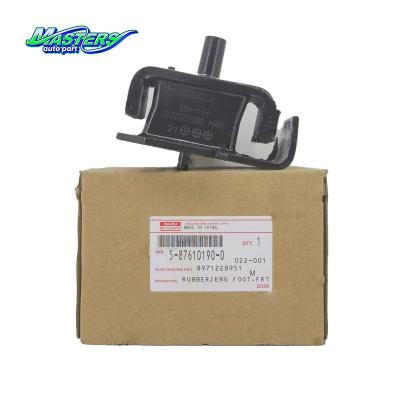 Cina ISUZU BVP Motore montato cuscino di gomma 5876101900 8971228951 in vendita