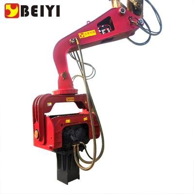 China Construction works Unique Hot Sale Vibro Hammer Professional Excavator Piling Equipment Hydraulic Ram for sale