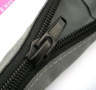 China Black PET Zipper Cable Sleeve Braided Wrap Expandable For Cable Management for sale