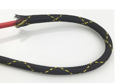 China Abrasion Resistant Braided Electrical Sleeving , High Temperature Braided Sleeving for sale
