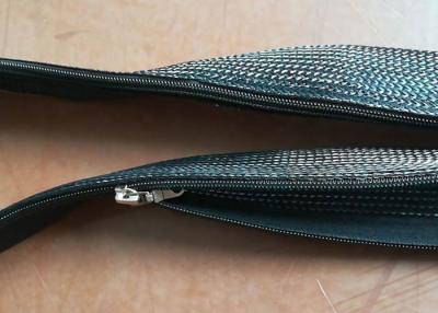 China Custom Zipper Sleeve Cable Wrap , Zipper Braided Sleeve For Cable Harness for sale