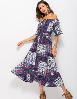 China Fashion Custom Wholesale Colorful Girls Summer Spring Anti-wrinkle Dress Casual Outfits For Women for sale