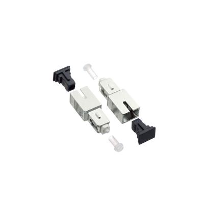 China FTTX Fiber Attenuator SC/UPC Male To Female Attenuator 0~30db for sale
