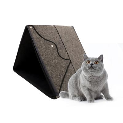 China New Product Warm Heating Pet House Cat Bed Cave Pet Bed For Cats for sale