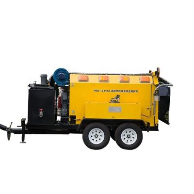 China Construction works Customized Hot Mix for Asphalt Pavement Pothole Repair Asphalt Mixer Plant RZS-TG1500 for sale