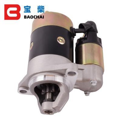 China QD114A 12V 0.8KW Diesel Engine Motor Starter Copper Used On 170F 178F 186F Motor Starter Motor Generator Parts DHL Free QD114A for sale