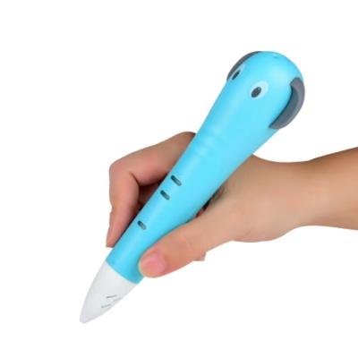 China Hotels Puzzle Children's Toy 3d Printing Pen Cute Elephant Low Temperature Painting Pen for sale