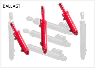 Chine Doubles cylindres hydrauliques soudés de action de ferme avec le piston -40℃ à la température 80℃ à vendre