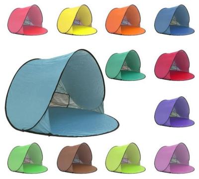 Chine 220 * la tente de camping extérieure pliable de 120cm, sautent la tente de plage pour l'abri de Sun à vendre