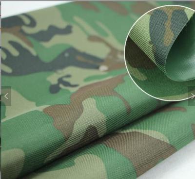 China Tela ligera cubierta PU de la tienda del camuflaje para la defensa y la aviación militares en venta