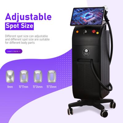 Chine Machine d' épilation au laser à diodes 3 ondes échangeable en spots glace Titane épilation à vendre