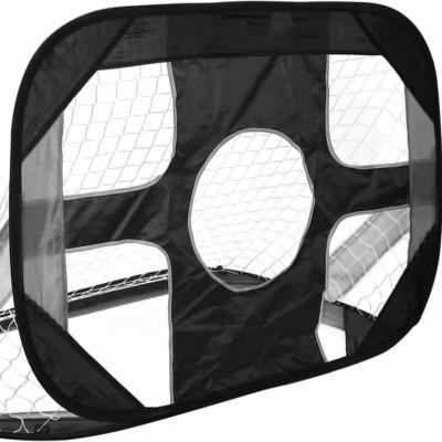 China Training Portable Mini Pop up Soccer and Football Training Goal Customized Polyester Net with Target for Kids for sale