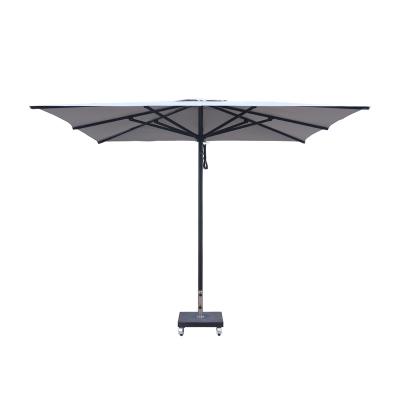China With Adversting supplier factory good quality OEM view aluminum furniture patio umbrellas pool modern outdoor beach airvent umbrella for sale