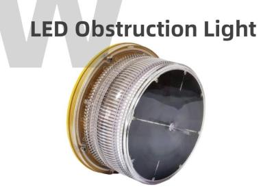 Chine Solaire brûlant régulier rouge de lumière d'obstruction de tour de l'intensité réduite LED actionné à vendre