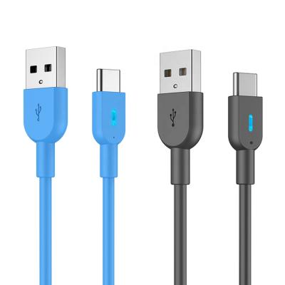China MP3/MP4 Player Led Type C Usb Cable 2.4A Fast Charging Cable And Data Transfer Usb Cable Type C for sale