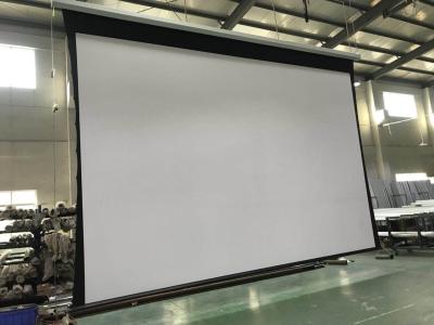Chine Grand d'écran de projecteur de 400 pouces motorisé avec HD Mate White Fabric à vendre
