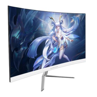 Cina Super Thin Slim Desktop LED LCD Curved Screen Monitor 32' Full HD con altoparlante in vendita