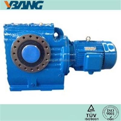 China HT250 SA57 Series Worm Gear Helical Electric Motor Speed Reducer for sale