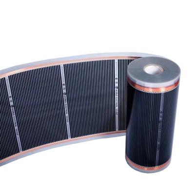 Chine Far Infrared Electric Underfloor Heating Film Heat Foil PET Film Carbon CE Certification à vendre