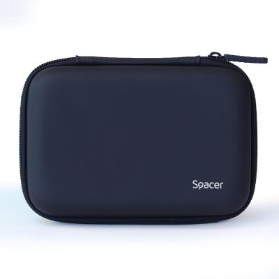 China Portable Waterproof Dustproof Shockproof EVA Hard Disk Drive Black Shockproof Hard Disk Drive Case for sale