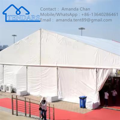 China Buiten Grote Gepersonaliseerde Witte Bruiloftsreceptie Marquee Aluminium Feest Event Marquee Tent Te koop