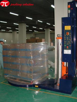 Chine Emballage complètement automatique de bout droit de plaque tournante de la machine à emballer de rétrécissement de JINGLIN 11r/Min 1500mm à vendre