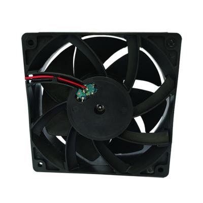 China Electrical Equipment 12038 2 Balls 12v 24v 48v Box High Speed PC Electric Motor Cooler Fan High CFM Deep Cool for sale