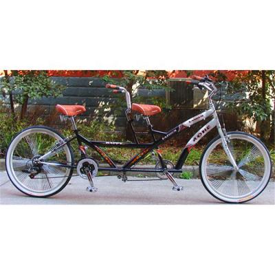 China New Model TANDEM BIKE 26 Inch Mountain Style Bike 18 Speed Two People Bike Two Seat Tandem Bike for sale