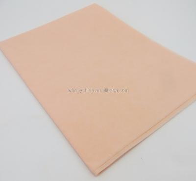 China 50*75cm Virgin Peach MG Tissue Paper for Wrapping Clothes for sale