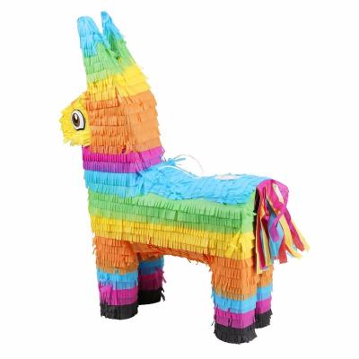 China For Chileren Festival colorful rainbow pinata/donkey game pinata/decoration for kids for sale