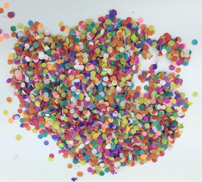 China 8mm mixed paper confetti for wedding ceremony 1310 for sale