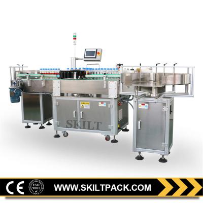 China CLOTHING Automatic High Speed Rotary Round Jar Labeling Machine for sale