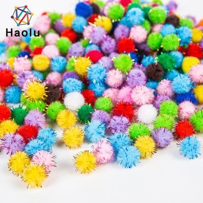 China Creative DIY Festival Crafts Decorations Happy Birthday Matching Braid Pompoms for sale