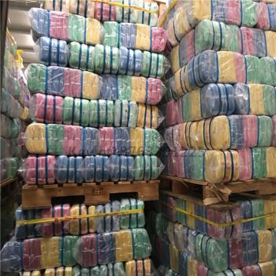 China Recyclable Plastic T Shirt Bags With Striped Printing For Africa Market for sale