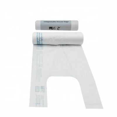 China Factory 100% Recyclable HDPE Biodegradable Printing Plastic Food Bag For Shopping for sale