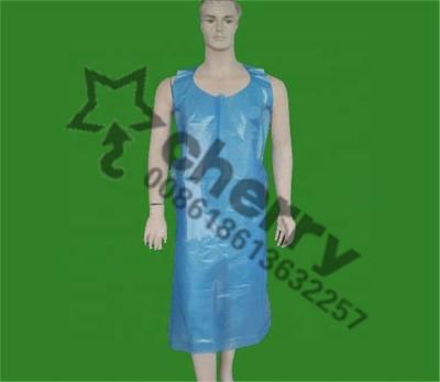 China Household cleaning plastic apron for sale