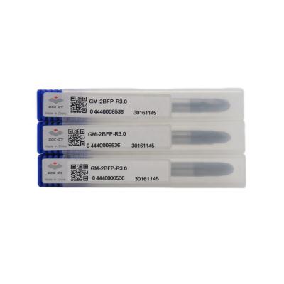 China ZCC GM-2BFP-R3.0 Steel Carbide CNC End Mill for sale