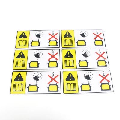 China PC waterproof label frosted clothing label waterproof paper sticker for products private label products printing packaging for sale