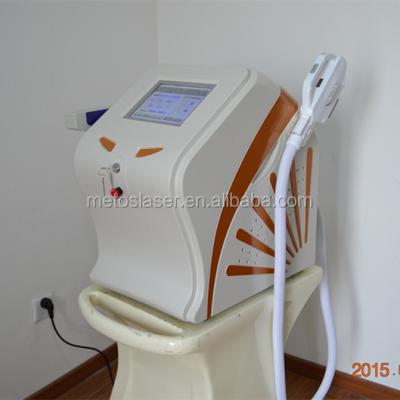 China Acne treatment 5 in 1 multifunction E light/RF/SHR/Nd-yag laser/IPL hair removal machine for sale
