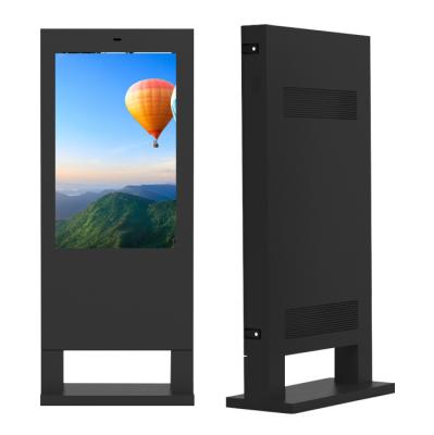 Китай Стойка пола 2500nits IP65 Wifi 3g 55in рекламируя игрока продается